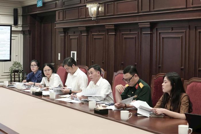 Ông Nguyễn Văn Tùng, Phó Vụ trưởng Vụ Pháp chế và Quản lý khoa học, Tổ phó Tổ công tác chủ trì phiên họp