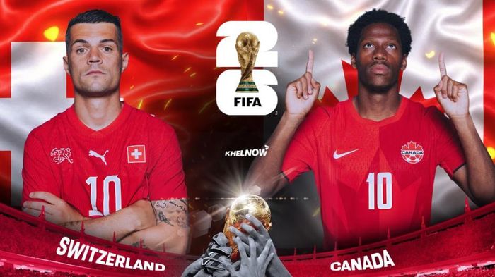 World Cup 2026: Thụy Sĩ so tài cùng Canada. Ảnh: Khelnow
