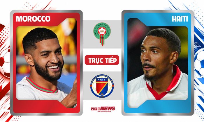 Morocco đấu với Haiti ở lượt trận thứ ba bảng C World Cup 2026.