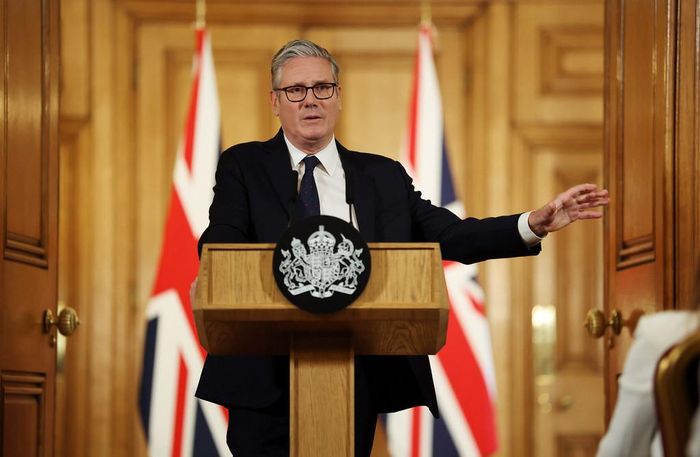 Thủ tướng Anh Keir Starmer vừa tuyên bố từ chức. Ảnh: Văn phòng Thủ tướng Anh