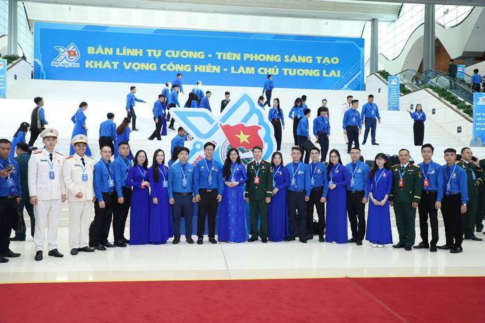 Các đại biểu dự Đại hội đại biểu Đoàn TNCS Hồ Chí Minh toàn quốc lần thứ XIII. Ảnh: PV