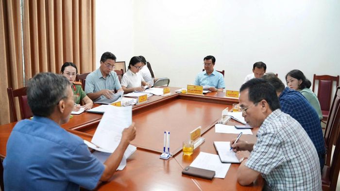 Công tác tiếp dân được lãnh đạo xã Hoài Đức rất chú trọng. Ảnh: HĐ