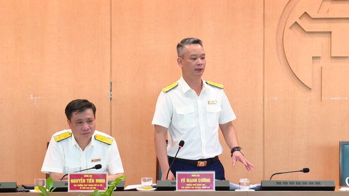 Trưởng thuế Hà Nội Vũ Mạnh Cường.