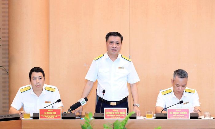 Phó Trưởng Thuế Hà Nội Nguyễn Tiến Minh. Ảnh: PV