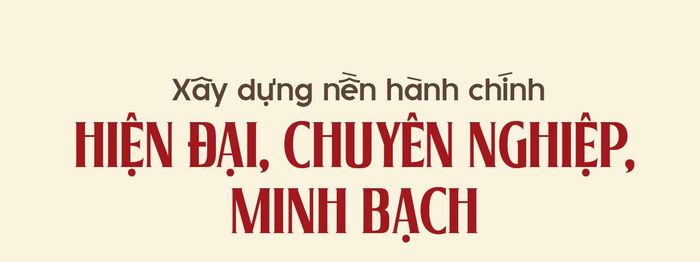 - Để xây dựng nền hành chính hiện đại, gần dân, sát dân hơn, thành phố sẽ triển khai những giải pháp trọng tâm gì trong thời gian tới, thưa đồng chí?