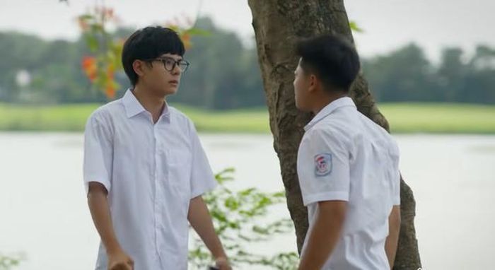 Khuê và Cương có màn tranh cãi nảy lửa. Ảnh VTV