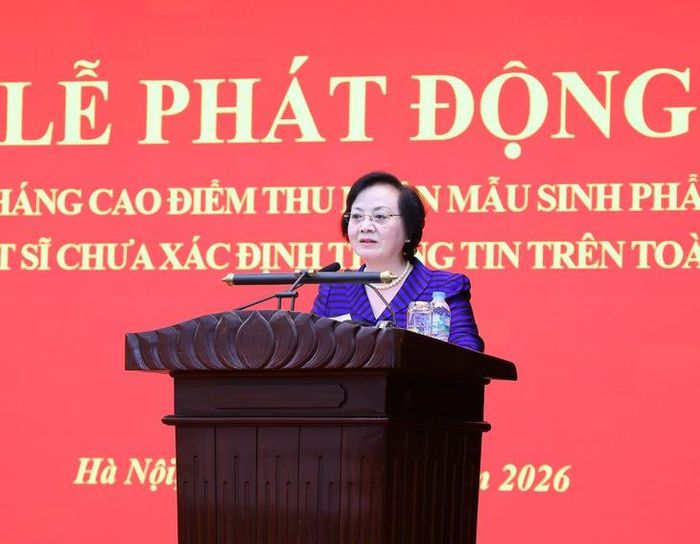 Phó Thủ tướng Phạm Thị Thanh Trà phát biểu tại Lễ Phát động. Ảnh: VGP/Thu Giang