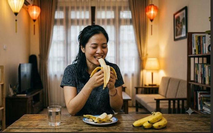Ăn chuối vào buổi tối mang lại nhiều lợi ích cho tiêu hóa, tim mạch, giấc ngủ và quá trình phục hồi cơ thể.