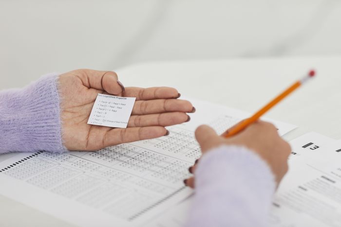  Các hình thức gian lận phổ biến là chép bài, quay cóp, đạo văn... Ảnh: Pexels. 