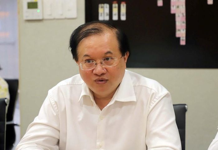Thứ trưởng Tạ Quang Đông trao đổi tại buổi làm việc