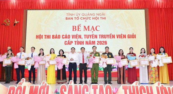 Hội thi là dịp để đội ngũ báo cáo viên, tuyên truyền viên giao lưu, học hỏi kinh nghiệm và nâng cao kỹ năng tuyên truyền, thuyết trình