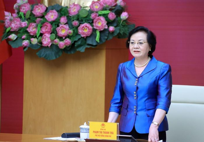 Phó Thủ tướng Phạm Thị Thanh Trà phát biểu. Ảnh: Tuấn Anh - TTXVN