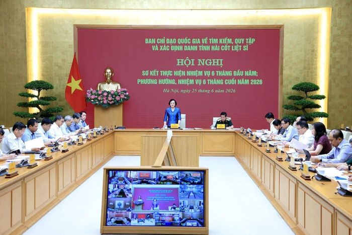 Phó Thủ tướng Phạm Thị Thanh Trà chủ trì hội nghị. Ảnh: Tuấn Anh - TTXVN