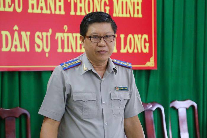 Trưởng Thi hành án dân sự tỉnh Vĩnh Long Nguyễn Thành Thanh Dũng. (Ảnh: TL)