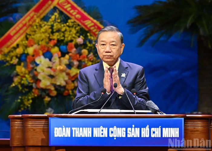 Tổng Bí thư, Chủ tịch nước Tô Lâm phát biểu chỉ đạo Đại hội.