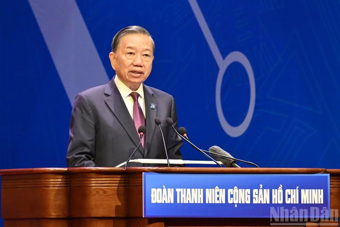 Tổng Bí thư, Chủ tịch nước Tô Lâm phát biểu chỉ đạo Đại hội.