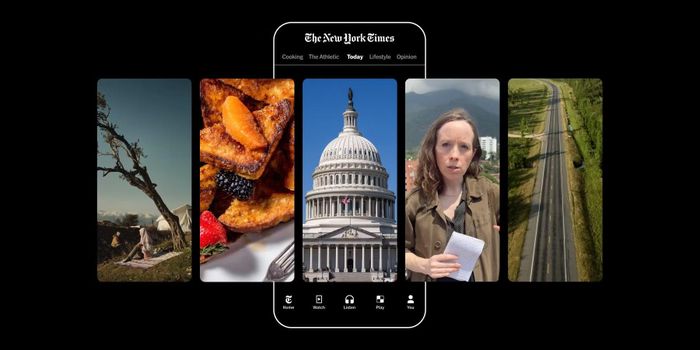 The New York Times đã tiên phong tích hợp video dạng vuốt dọc (swipeable vertical video) ngay trên website và ứng dụng của mình trong năm qua, mở ra hướng đi cho nhiều tòa soạn khác.