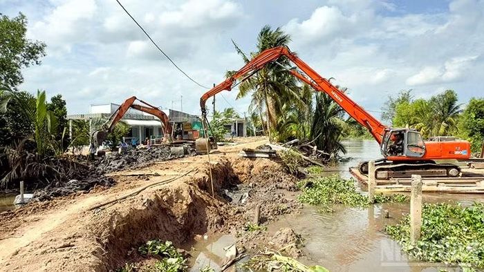 Đơn vị thi công cần đẩy nhanh tiến độ.
