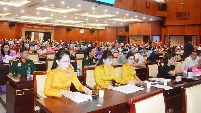 Quang cảnh hội thi. (Ảnh: MINH THÀNH)