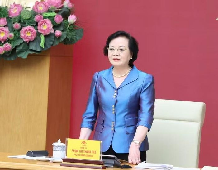Phó Thủ tướng Chính phủ Phạm Thị Thanh Trà kết luận hội nghị. (Ảnh: VGP)