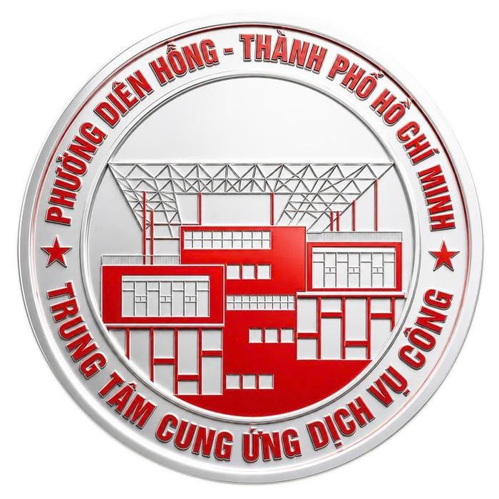 Logo mới của Trung tâm Cung ứng dịch vụ công phường Diên Hồng