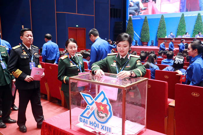  Đại hội bỏ phiếu bầu Ban Chấp hành Trung ương Đoàn TNCS Hồ Chí Minh nhiệm kỳ 2026-2031. 
