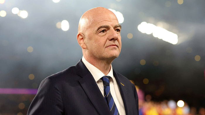 Chủ tịch FIFA Gianni Infantino. 