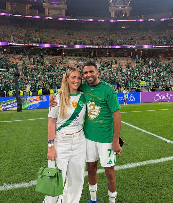 Ward và Mahrez. Ảnh: Getty