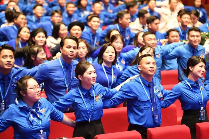 Đại biểu tham dự Đại hội Đại biểu Đoàn toàn quốc lần thứ XIII.