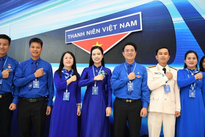 Các đại biểu tham dự phiên trọng thể Đại hội Đoàn lần thứ XIII.
