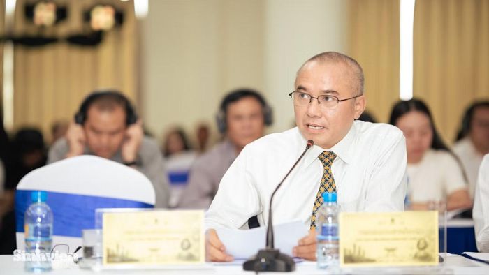 GS. TS. Hoàng Trần Hậu tổng kết quả làm việc của phiên buổi sáng,