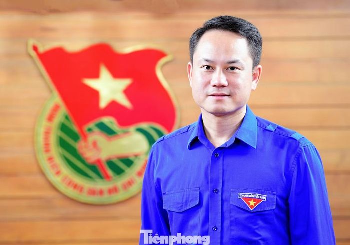 Anh Nguyễn Kim Quy - Bí thư Trung ương Đoàn khóa XIII, Phó Chủ tịch thường trực Hội LHTN Việt Nam.