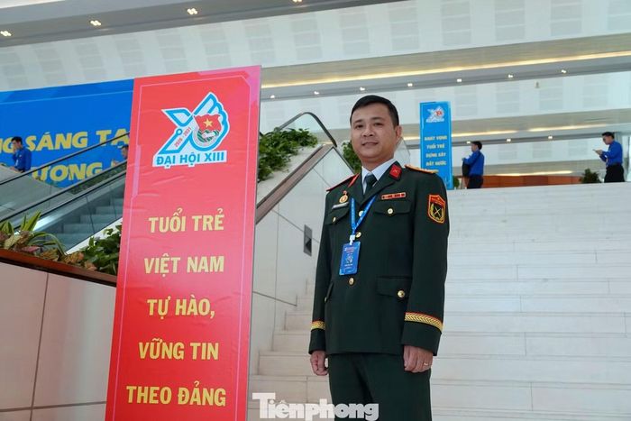 Trung tá Trần Văn Toán.