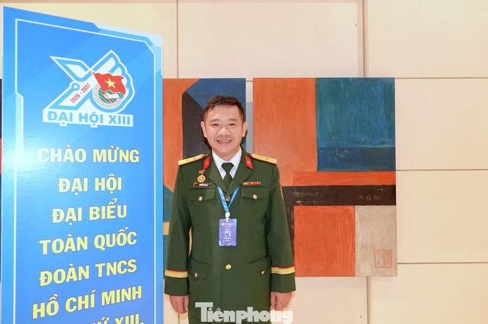 Trung tá Nguyễn Tấn Tú.