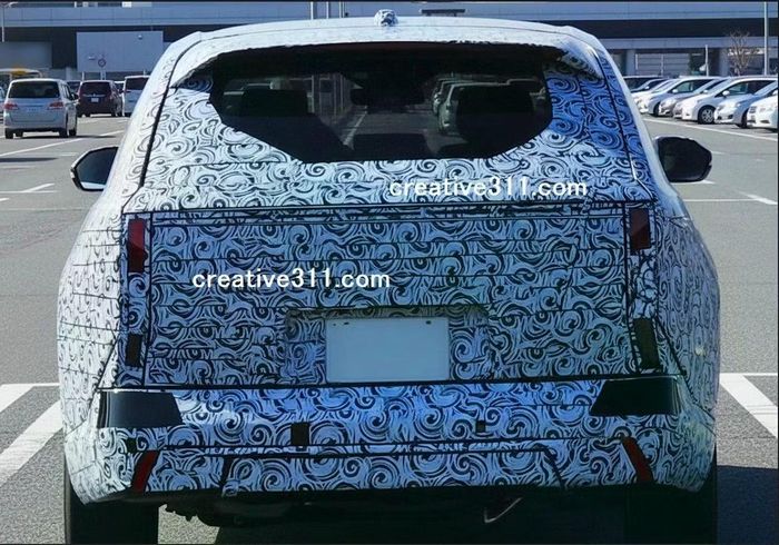 Hình ảnh Honda Avancier mới chạy thử tại Nhật Bản. Ảnh: Creative Trend