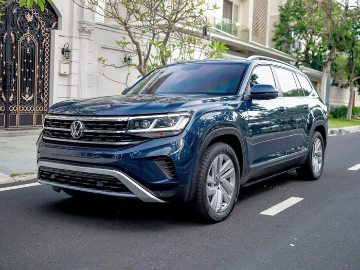 Volkswagen Teramont President là phiên bản cao cấp nhất của dòng SUV 7 chỗ Teramont tại Việt Nam, có giá niêm yết gần 2,5 tỷ đồng. Ảnh: VW