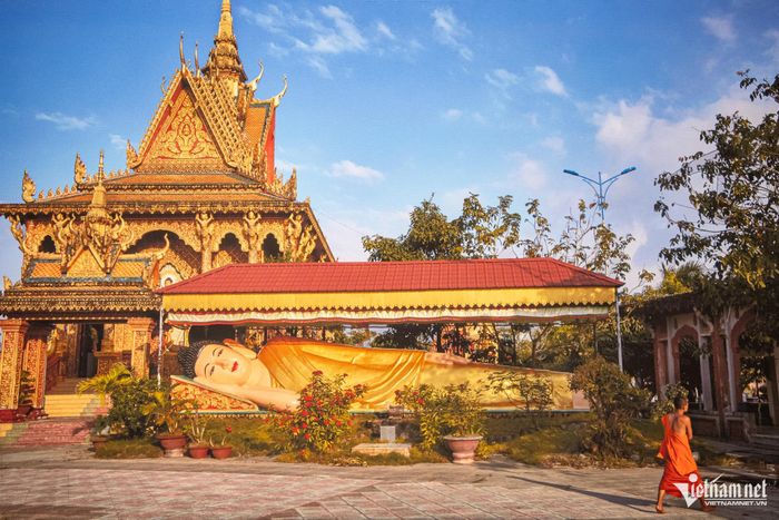 Ảnh một ngôi chùa ở Cà Mau.