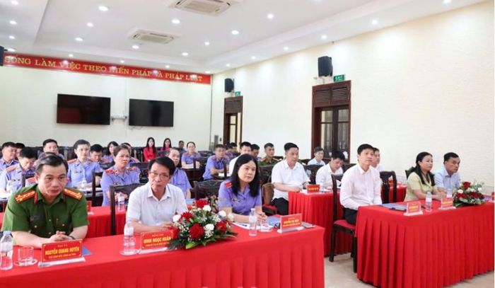  Toàn cảnh buổi Lễ ký kết Quy chế phối hợp liên ngành.