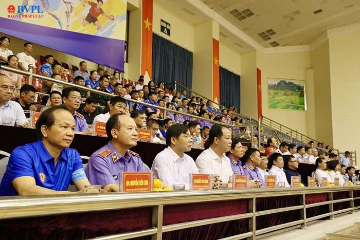  Đại biểu dự Lễ khai mạc Hội thao.