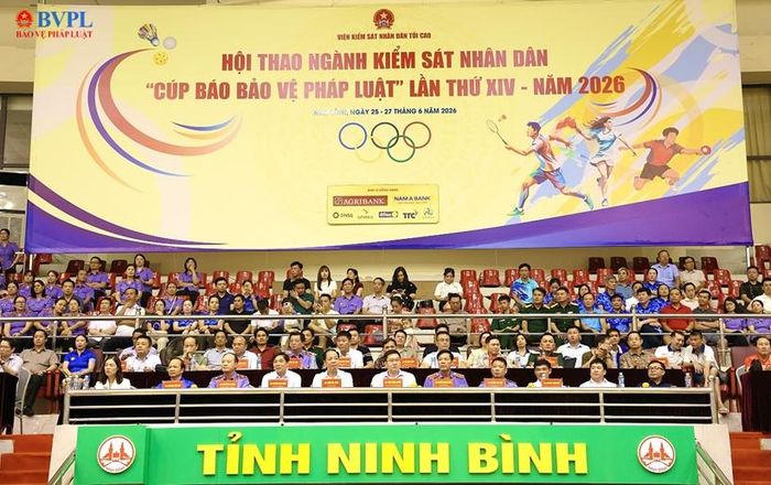  Đại biểu dự Lễ khai mạc Hội thao.