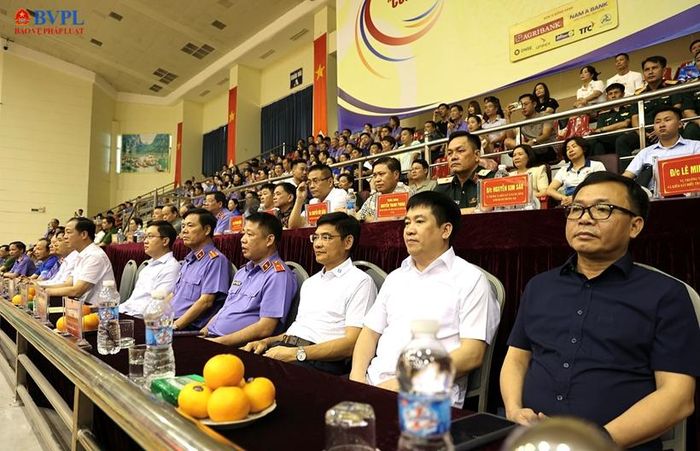  Đại biểu dự Lễ khai mạc Hội thao.