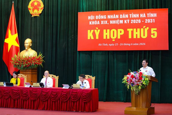 Đại biểu thảo luận tại hội trường