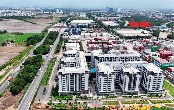Một dự án nhà ở xã hội ở phường Cát Lái, TP Hồ Chí Minh.