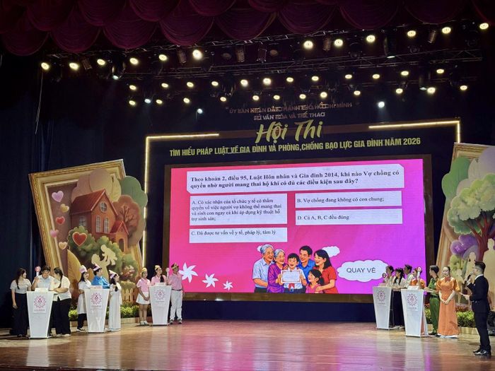 Nhiều kiến thức về hôn nhân gia đình được lan tỏa từ hội thi và chuỗi tọa đàm nhân Ngày Gia đình Việt Nam 28/6.