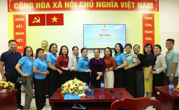 Hoạt động triển khai “Bộ tiêu chí xây dựng gia đình hạnh phúc trên địa bàn TP Hồ Chí Minh” tại phường Sài Gòn.