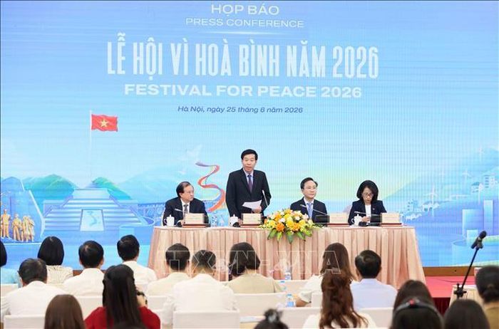 Đồng chí Nguyễn Mạnh Cường, Thứ trưởng Bộ Ngoại giao phát biểu. Ảnh: An Đăng/TTXVN