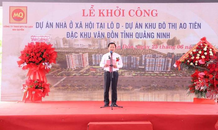 Ông Cao Tường Huy - Bí thư Đảng ủy, Chủ tịch HĐND đặc khu Vân Đồn tỉnh Quảng Ninh.