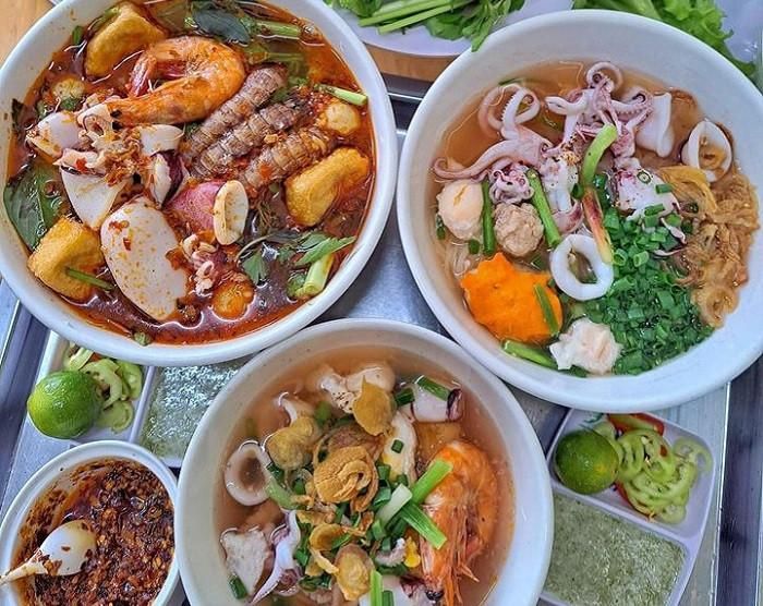 Hủ tiếu ở Cần Thơ.