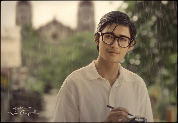 Avin Lu vai nhân vật nhạc sĩ Trịnh Công Sơn thời trẻ trong phim Em Và Trịnh.