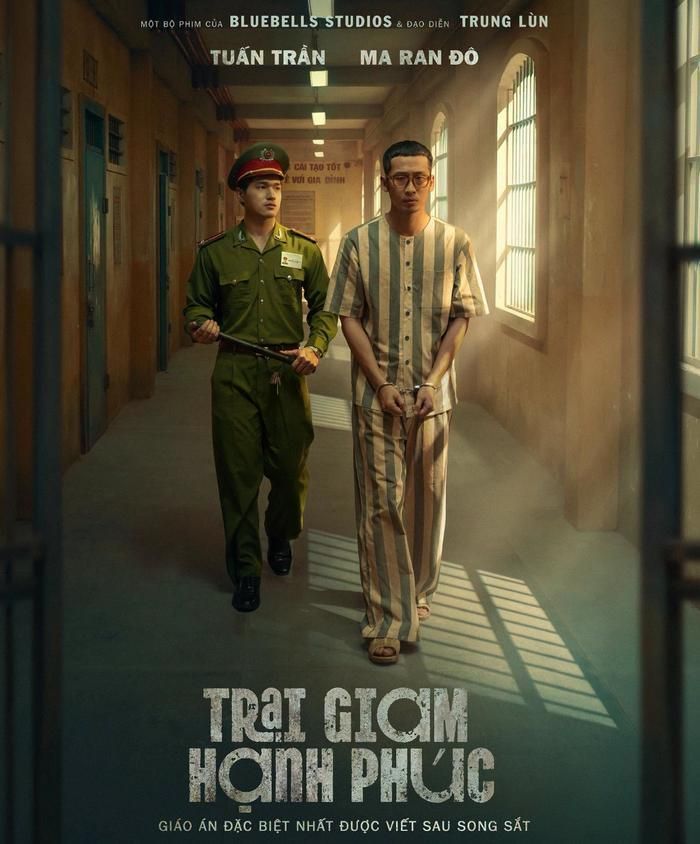 Lương Thế Thành hội ngộ Tuấn Trần và Ma Ran Đô trong dự án Trại Giam Hạnh Phúc. Ảnh: ĐPCC